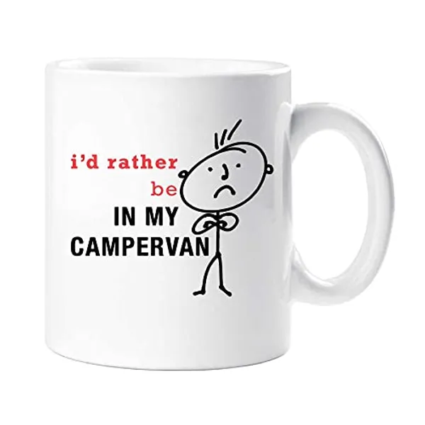 "I'd Rather Be in My Campervan" Men's Mug
