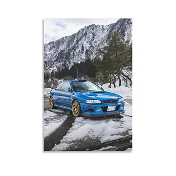 Subaru Impreza WRX STi Car Poster (20x30cm)