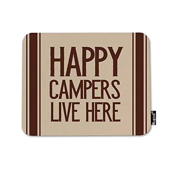 Mugod Happy Campers Mouse Pad