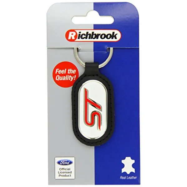 Richbrook Ford ST Branded Leather Keyring