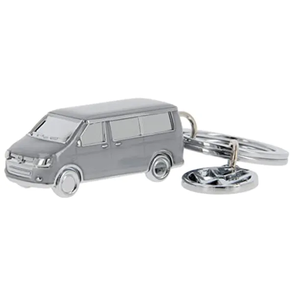 Brisa VW T5/T6 Campervan 3D Keyring (Grey)