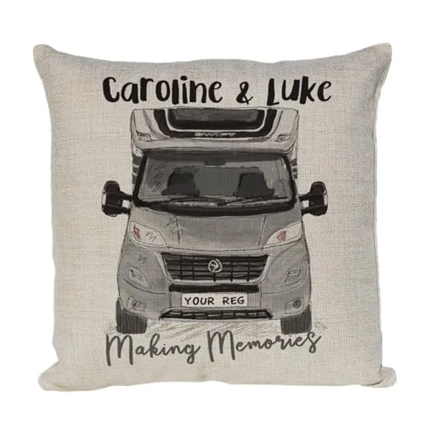 Personalised Motor Home Camper Van Cushion