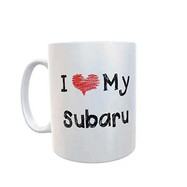 I Love my Subaru Mug