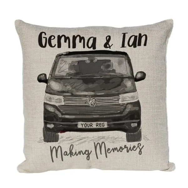 Personalised Camper Van Cushion