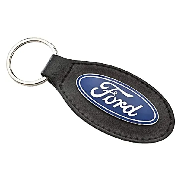 Ford Logo Leather Keyring