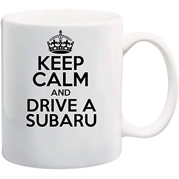 Keep Calm and Drive A Subaru Mug
