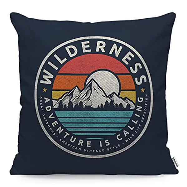 WONDERTIFY Mountain Cushion Cover