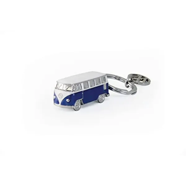 Brisa VW T1 Camper Van 3D Key Ring (Blue)