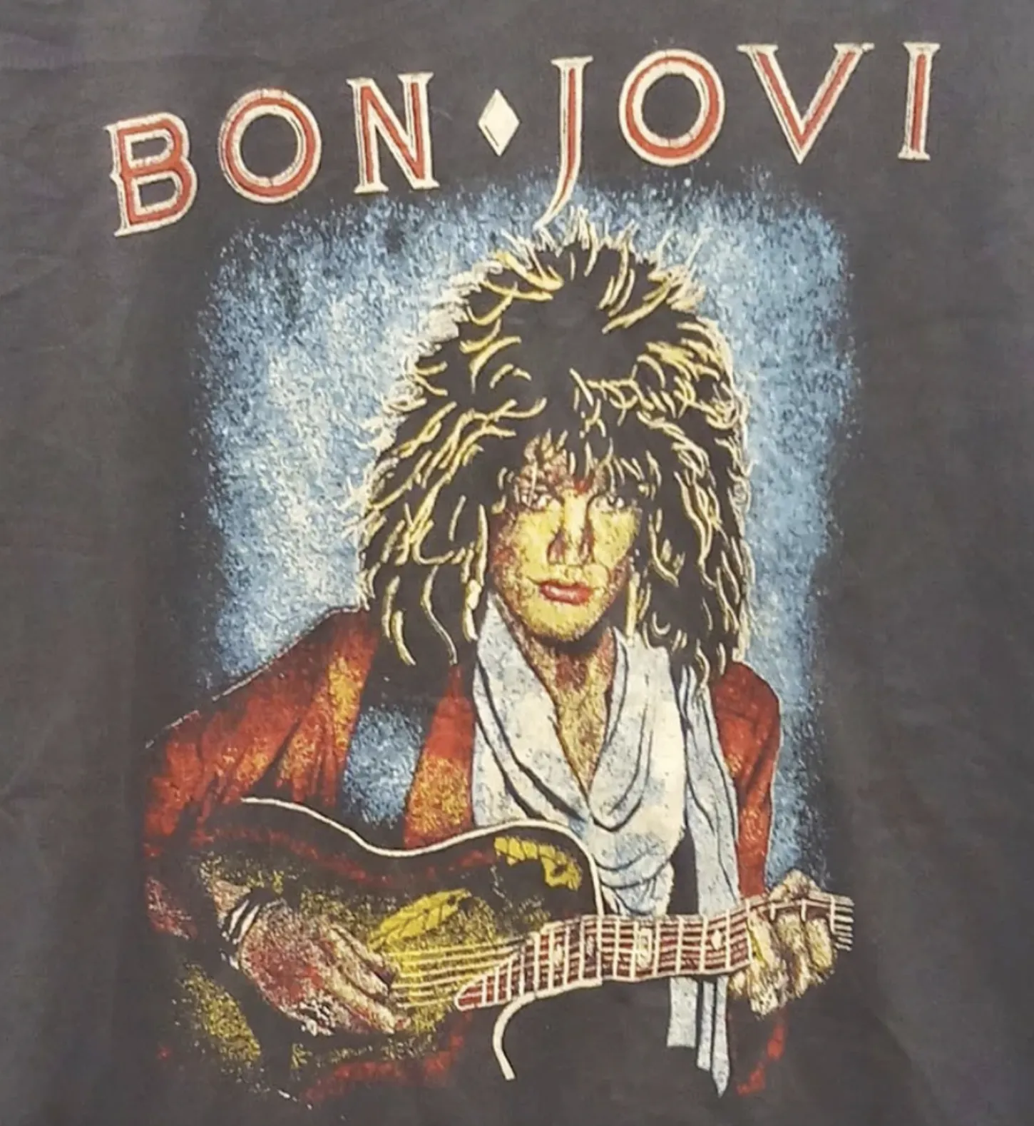 Screen Printed Bon Jovi T-Shirt
